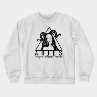 Aries Girl Crewneck Sweatshirt